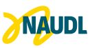NAUDL 20th Anniversary Logo in Teal